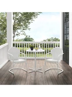 Crosley Tulip 3-piece Outdoor Bistro Set 23 Crosley Tulip 3-piece Outdoor Bistro Set -Green Haven Shop 8611591 wt 38v