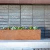 Veradek Metallic Series Corten Steel Window Box Planter, 36"