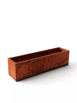 Veradek Metallic Series Corten Steel Window Box Planter, 36" -Green Haven Shop 8611609 05V tif