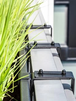 Veradek Metallic Series Railing Planters -Green Haven Shop 8611610 01v