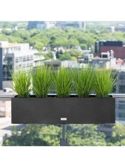 Veradek Metallic Series Railing Planters -Green Haven Shop 8611610 05v