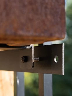 Veradek Metallic Series Corten Steel Railing Planters -Green Haven Shop 8611611 02v