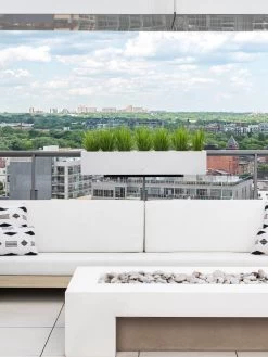 Veradek Metallic Series Railing Planters -Green Haven Shop 8611612 27v