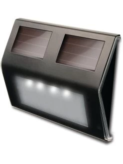 MAXSA® Solar-Powered Metal Deck Light, Set Of 4 -Green Haven Shop 8611691 bz 01v