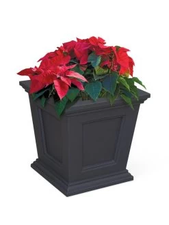 Fairfield Self-Watering Square Planter, 16” X 16” -Green Haven Shop 8611695 13V tif