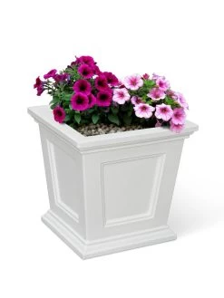 Fairfield Self-Watering Square Planter, 16” X 16” -Green Haven Shop 8611695 16V tif