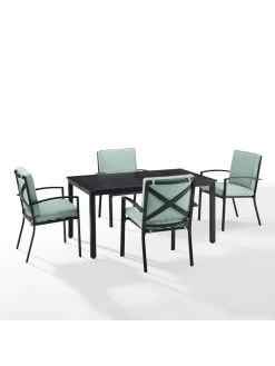 Crosley Kaplan Dining Set 17 Crosley Kaplan Dining Set -Green Haven Shop 8611954 06v
