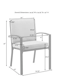 Crosley Kaplan Dining Set 25 Crosley Kaplan Dining Set -Green Haven Shop 8611954 11v