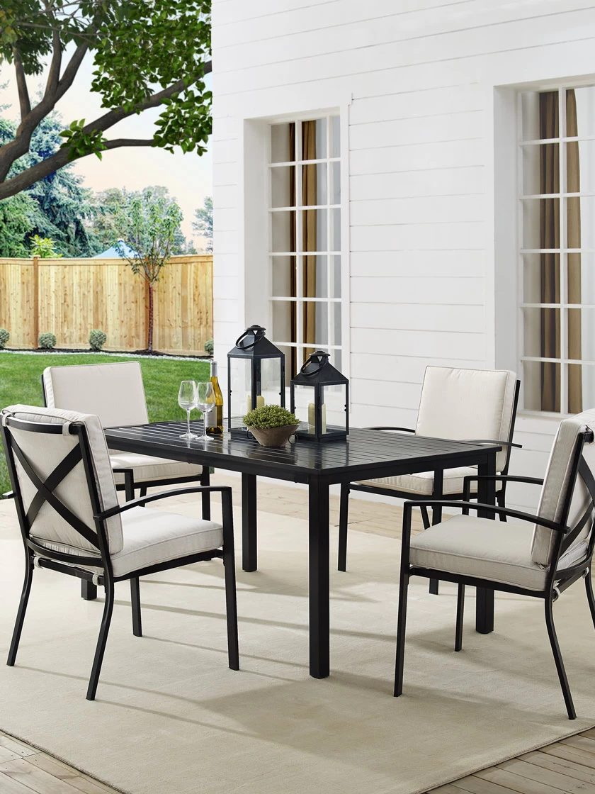 Crosley Kaplan Dining Set 1 Crosley Kaplan Dining Set