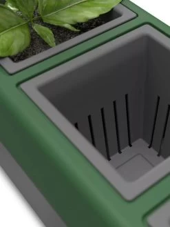 Provence Self-Watering Herb Planter -Green Haven Shop 8611965 06V tif