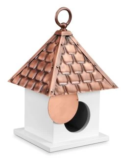 Bird House Bungalow With Copper Roof -Green Haven Shop 8612197 02v