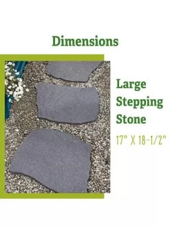 Recycled Rubber Flagstone Stepping Stone 23 Recycled Rubber Flagstone Stepping Stone -Green Haven Shop 8612235 1