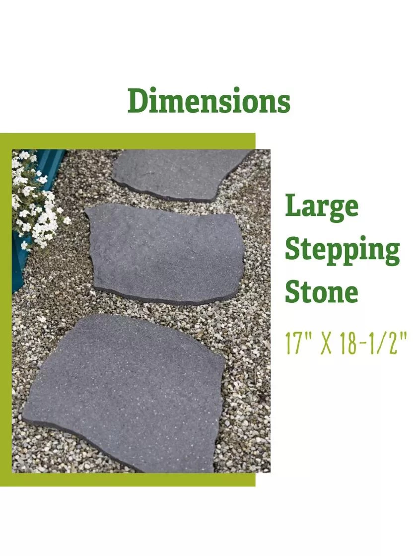 Recycled Rubber Flagstone Stepping Stone 11 Recycled Rubber Flagstone Stepping Stone - Image 11