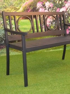 Gramercy Outdoor Metal Bench