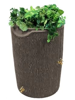 Impressions Bark 50 Gallon Rain Saver -Green Haven Shop 8612301 02V jpg