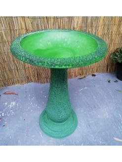 Exaco Enduro Clay Birdbath -Green Haven Shop 8612394gr 03v