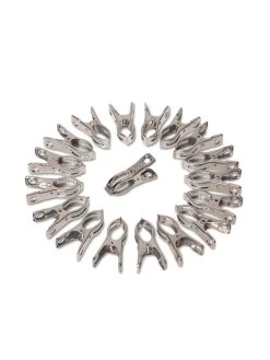 Metal Medium Garden Clips 2.25", Set Of 18 5 Metal Medium Garden Clips 2.25", Set Of 18 -Green Haven Shop 8612443 0032 metal medium garden clips set of 18