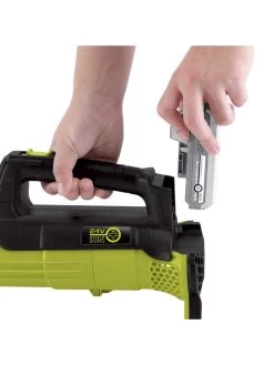 Sun Joe® 24V ION+ 2.0-Ah Cordless Compact Turbine Jet Blower, 100-MPH 350-CFM 13 Sun Joe® 24V ION+ 2.0-Ah Cordless Compact Turbine Jet Blower, 100-MPH 350-CFM -Green Haven Shop 8612516 10v