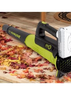 Sun Joe® 24V ION+ 2.0-Ah Cordless Compact Turbine Jet Blower, 100-MPH 350-CFM 11 Sun Joe® 24V ION+ 2.0-Ah Cordless Compact Turbine Jet Blower, 100-MPH 350-CFM -Green Haven Shop 8612516 11v