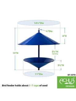 Achla Designs Trulli Bird Feeder -Green Haven Shop 8612518 01v