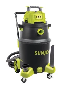 Sun Joe® 16-Gal 1200W 6.5 Pk HP Wet/Dry Shop Vac, HEPA Filtration, Wheeled W/Attachments