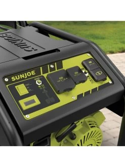 Sun Joe® 4,100/3,300-Running Watt Propane Powered Portable Generator W/24VBattery Starter -Green Haven Shop 8612525 04v