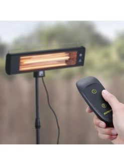 Sun Joe® 1500W Elec. Infrared OD Patio Heater, Adjust Ht. Range, W/Wall Bracket & Cover 12 Sun Joe® 1500W Elec. Infrared OD Patio Heater, Adjust Ht. Range, W/Wall Bracket & Cover -Green Haven Shop 8612532 07v