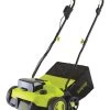 Sun Joe® 48V ION+ Cordless 15-Inch 5-Position Walk-Behind Lawn Dethatcher