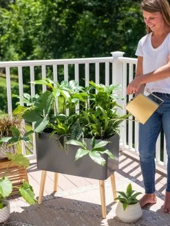 Ava Self-Watering Rectangular Planter 11 Ava Self-Watering Rectangular Planter -Green Haven Shop 8612691 0011 1