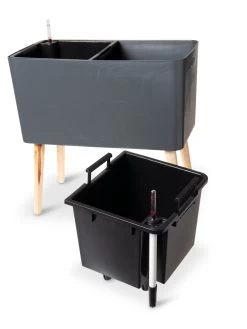 Ava Self-Watering Rectangular Planter 14 Ava Self-Watering Rectangular Planter -Green Haven Shop 8612691 296