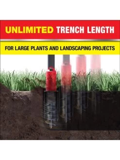 Rotoshovel Battery-Operated Garden Auger -Green Haven Shop 8612719 13v