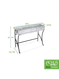 Achla Designs Trestle Plant Stand -Green Haven Shop 8612886 05v