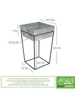 Achla Designs Arne Plant Stand 15 Achla Designs Arne Plant Stand -Green Haven Shop 8612900 01v