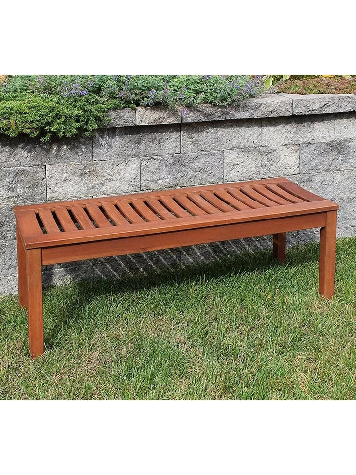 Achla Designs Backless Bench, 4' 2 Achla Designs Backless Bench, 4' - Image 2