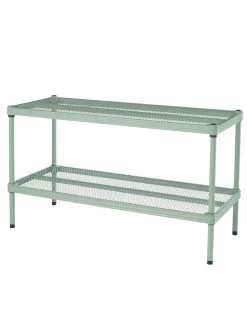 MeshWorks © Stacking Plant Shelves -Green Haven Shop 8613018 09v meshworks stacking plant shelves sage
