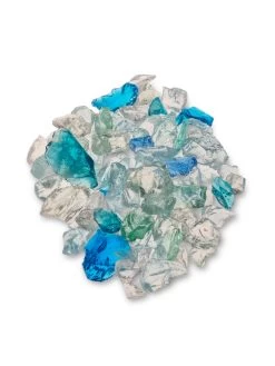 Landscape Glass Chunks Small -Green Haven Shop 8613022carib 5000