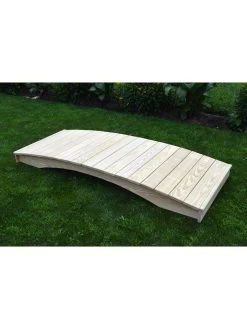 Plank Garden Bridge Unfinished 3' X 12' -Green Haven Shop 8613097 02v 1