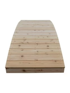 Plank Garden Bridge Unfinished 3' X 8' 8 Plank Garden Bridge Unfinished 3' X 8' -Green Haven Shop 8613100 02v