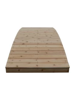 Plank Garden Bridge Unfinished 4' X 12' -Green Haven Shop 8613127 04v 2