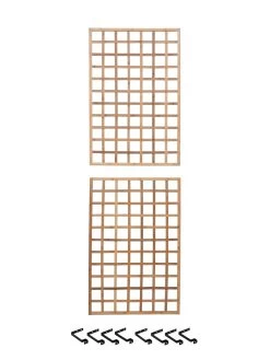 Bamboo Wall Trellis, 45" X 30", Set Of Two -Green Haven Shop 8613149 0041
