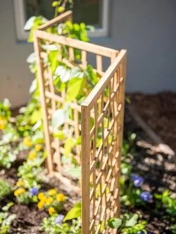 Bamboo Zig-Zag Trellis 24" X 36" -Green Haven Shop 8613151 6459