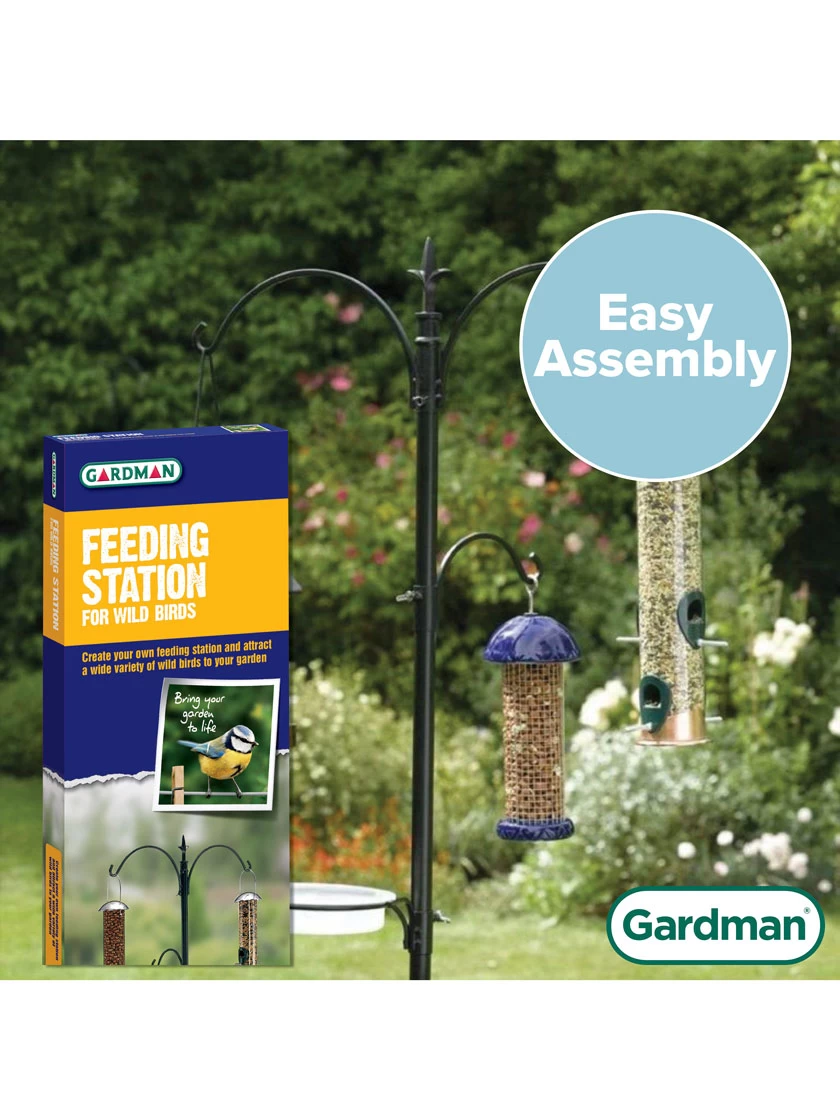 Gardman® Antique Finish Bird Feeding Station 5 Gardman® Antique Finish Bird Feeding Station - Image 5
