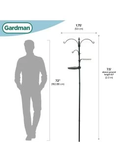 Gardman® Antique Finish Bird Feeding Station 13 Gardman® Antique Finish Bird Feeding Station -Green Haven Shop 8613186 07v