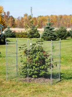 Tall Chicken Wire Critter Fence Extension Panel, Set Of 2 17 Tall Chicken Wire Critter Fence Extension Panel, Set Of 2 -Green Haven Shop 8613260 0030 1