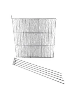 Tall Chicken Wire Critter Fence Extension Panel, Set Of 2 25 Tall Chicken Wire Critter Fence Extension Panel, Set Of 2 -Green Haven Shop 8613260 6107 1