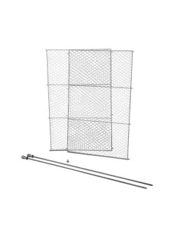 Tall Chicken Wire Critter Fence Extension Panel, Set Of 2 27 Tall Chicken Wire Critter Fence Extension Panel, Set Of 2 -Green Haven Shop 8613262 6063 tall chicken wire critter fence extension panel set of 2 galvanized