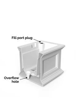 Fairfield Self-Watering Window Box, 2’ -Green Haven Shop 8613268 04V tif