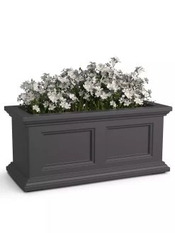 Fairfield Self-Watering Window Box, 2’ -Green Haven Shop 8613268 09V tif