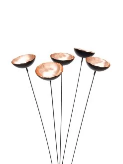 Copper Poppy Sways, Set Of 5 -Green Haven Shop 8613342 9215