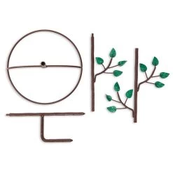 Pure Copper Bird Bath With Two Copper Birds And Tree Multipronged Garden Pole 9 Pure Copper Bird Bath With Two Copper Birds And Tree Multipronged Garden Pole -Green Haven Shop 8613379 03v